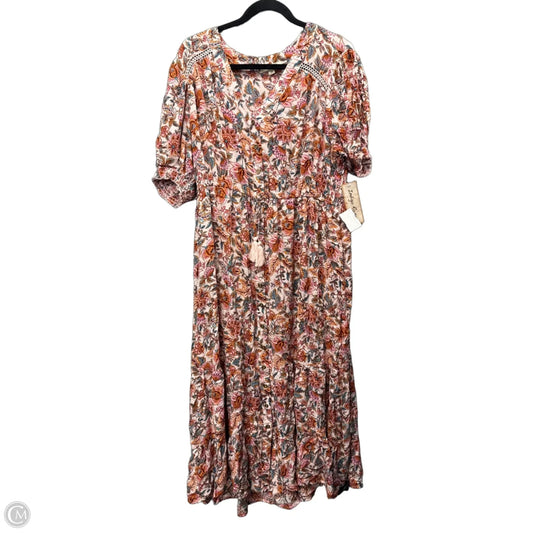 Dress Casual Maxi By Indigo Rose In Pink, Size: 2x