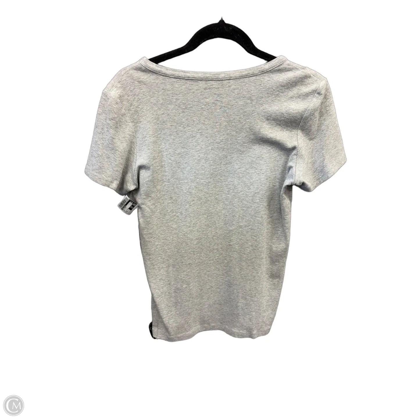 Top Short Sleeve Basic By Jones And Co In Grey, Size: M
