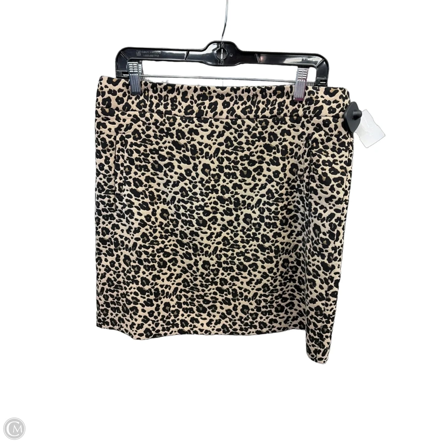 Top Short Sleeve By Loft In Animal Print, Size: 12