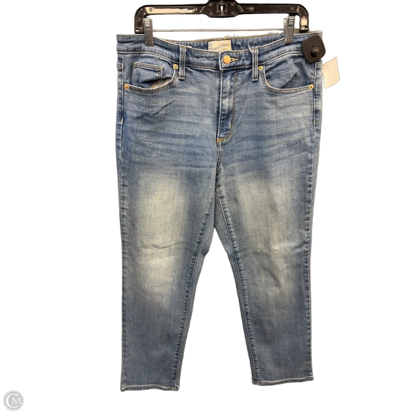 Jeans Straight By Universal Thread In Blue Denim, Size: 10