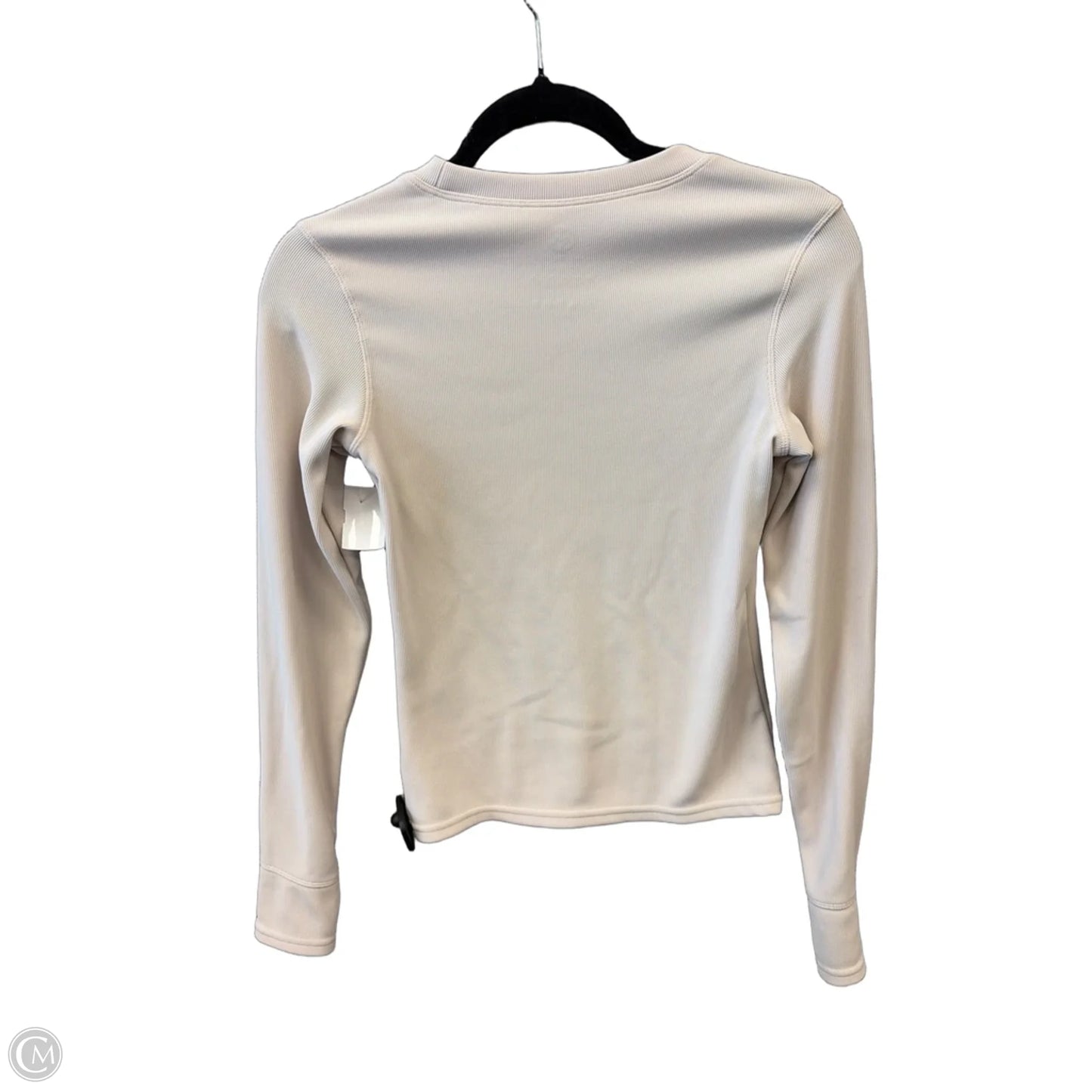 Athletic Top Long Sleeve Crewneck By Move Theology In Cream, Size: S