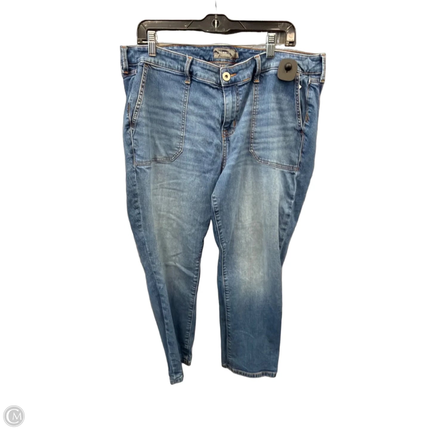 Jeans Skinny By Torrid In Blue Denim, Size: 18