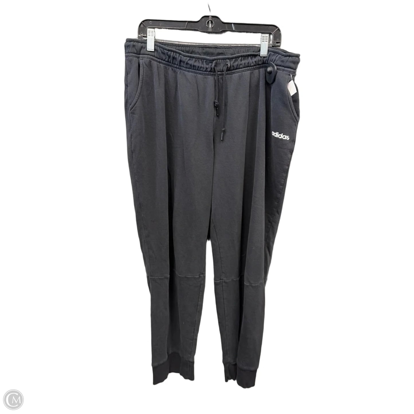 Athletic Pants By Adidas In Black, Size: 2x