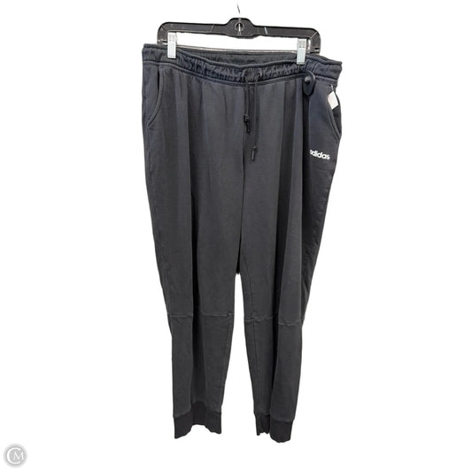 Athletic Pants By Adidas In Black, Size: 2x