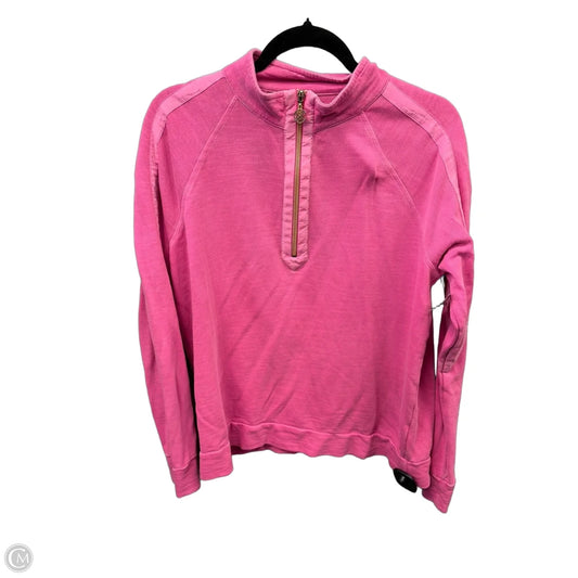 Top Long Sleeve Designer By Lilly Pulitzer In Pink, Size: M