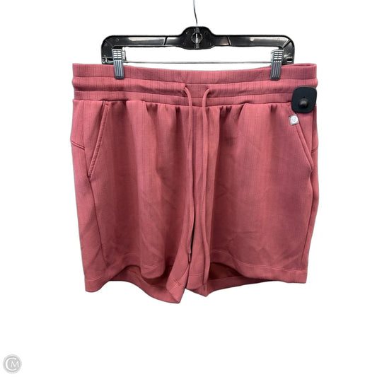 Athletic Shorts By Livi Active In Pink, Size: 1x