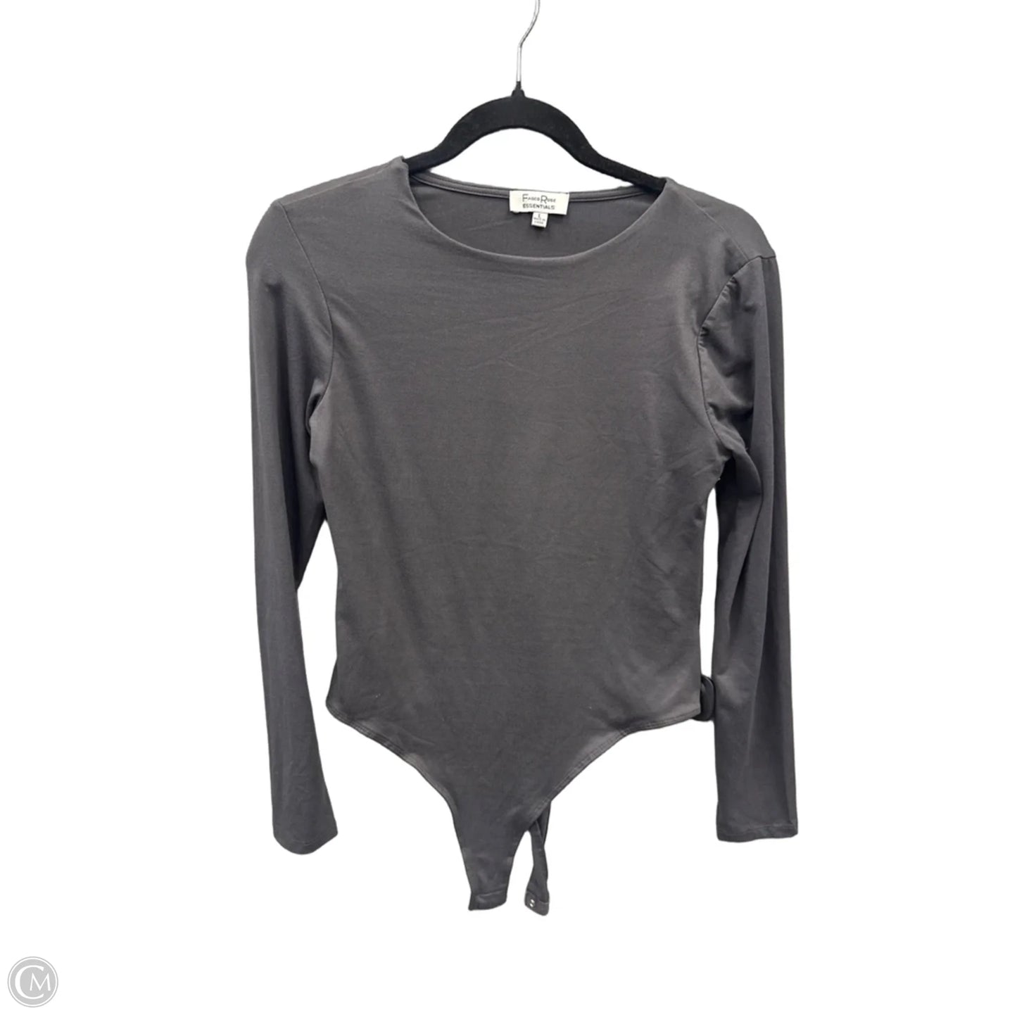 Bodysuit By Faded Rose In Grey, Size: L
