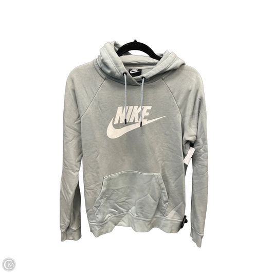 Athletic Sweatshirt Hoodie By Nike Apparel In Green, Size: S