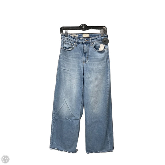 Jeans Wide Leg By Universal Thread In Blue Denim, Size: 8