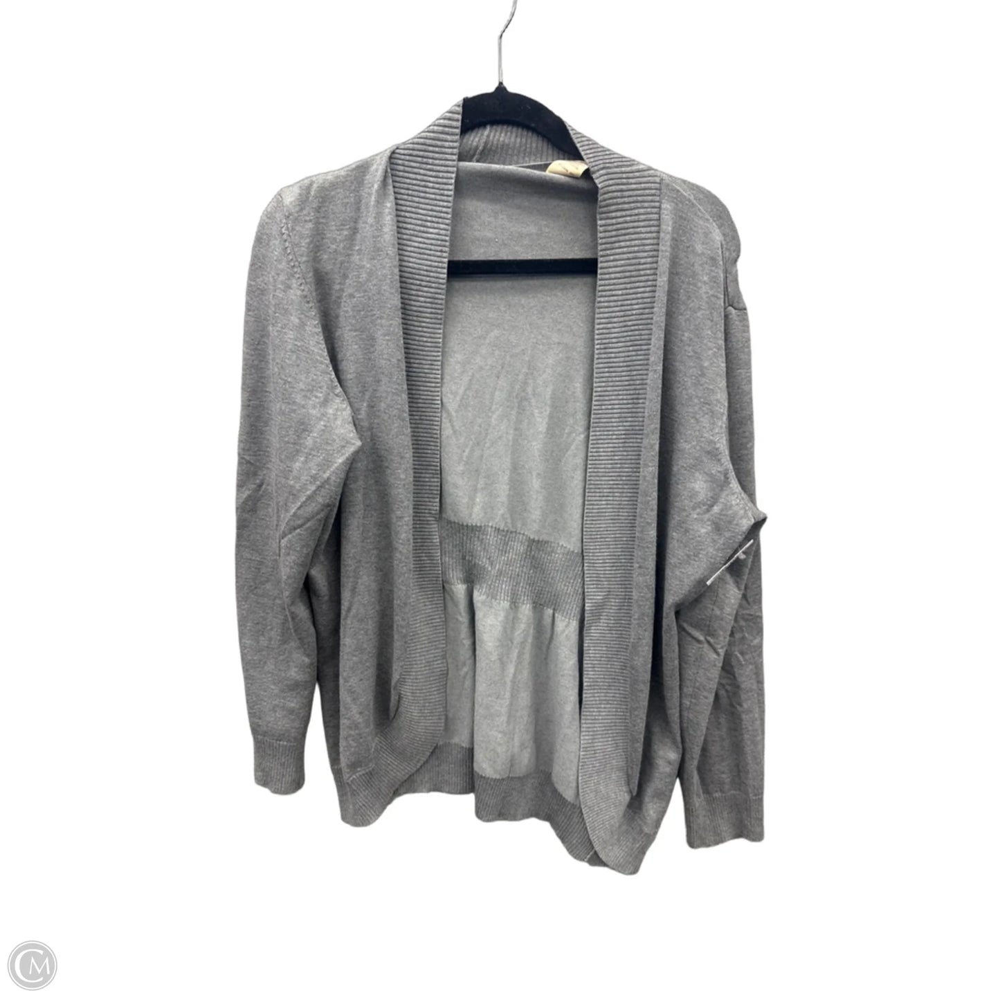 Cardigan By Faded Glory In Grey, Size: Xl