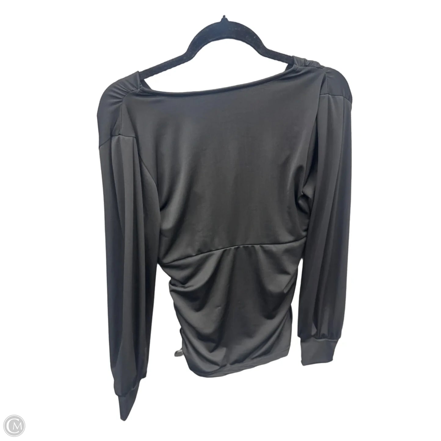 Top Long Sleeve By Clothes Mentor In Black, Size: S