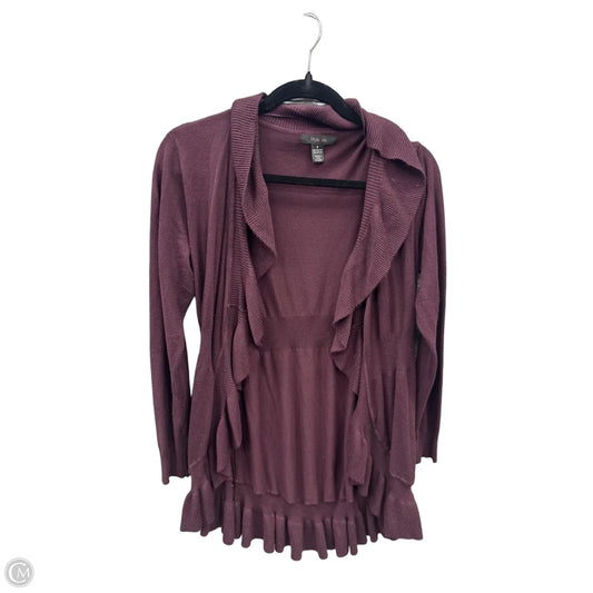 Cardigan By Style And Company In Purple, Size: S