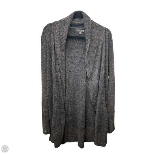 Sweater Cardigan By Barefoot Dreams In Grey, Size: L
