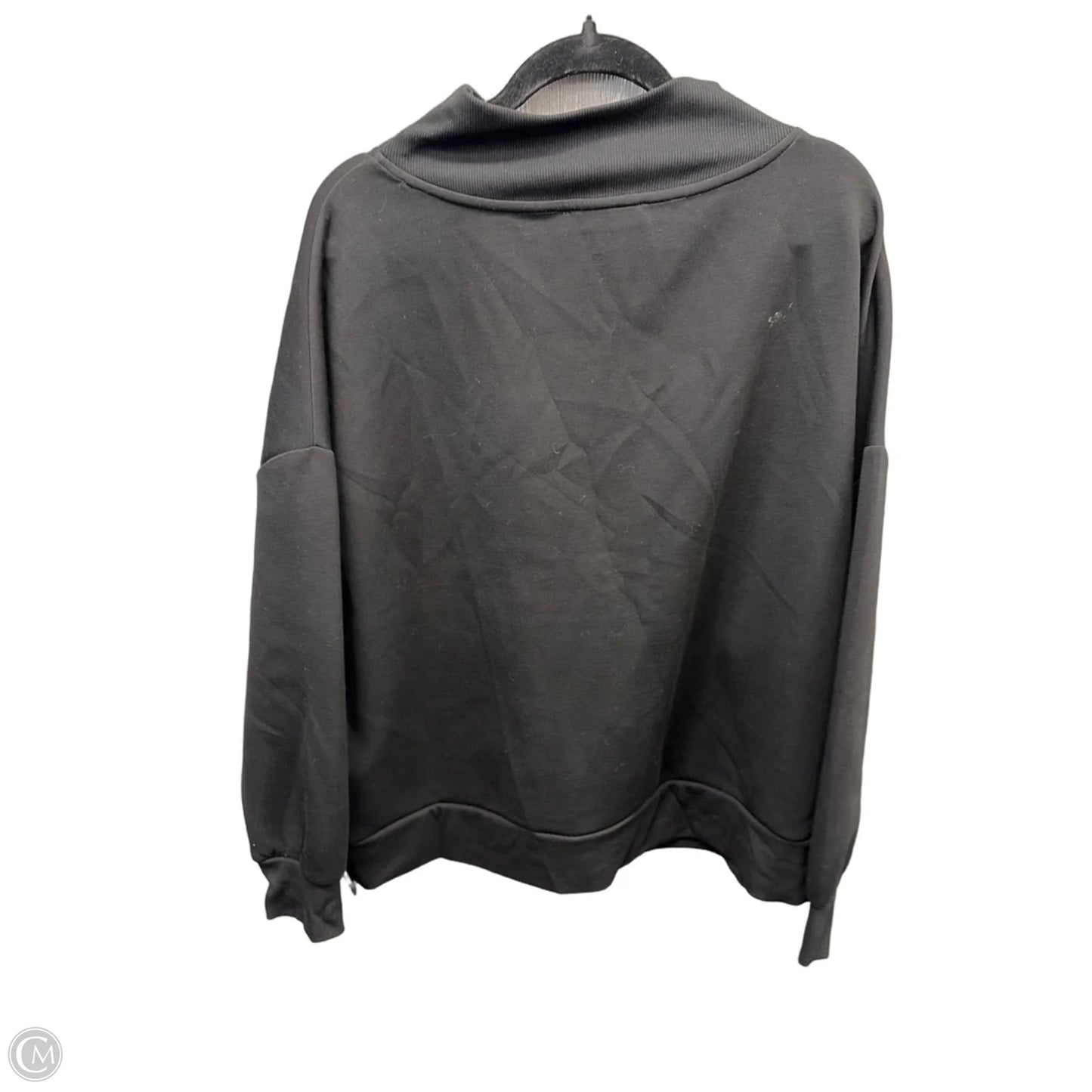 Top Long Sleeve By And Now This In Black, Size: 2x