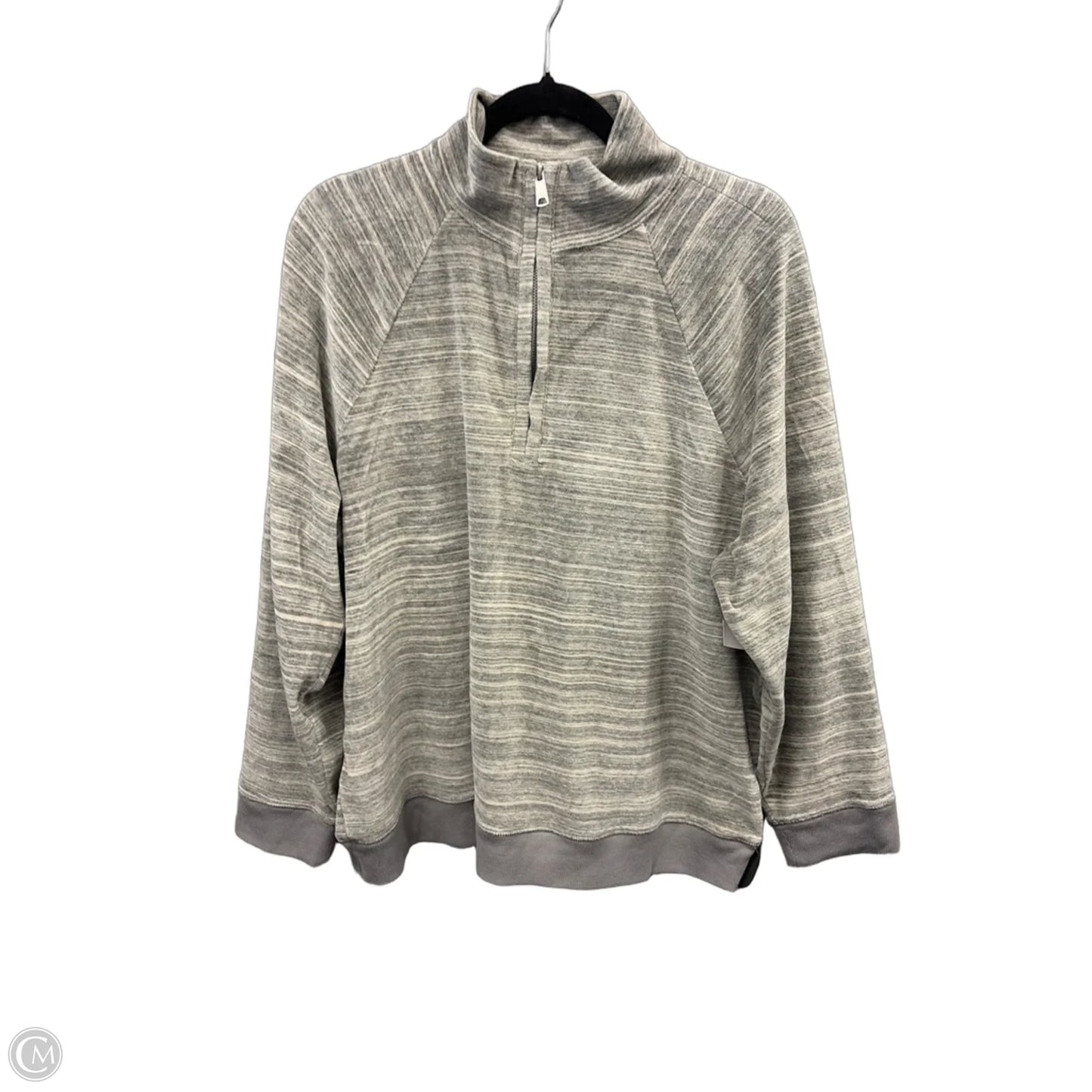 Top Long Sleeve By Madewell In Grey, Size: Xxl