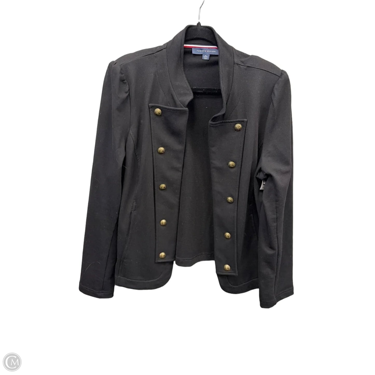 Blazer By Tommy Hilfiger In Black, Size: Xl