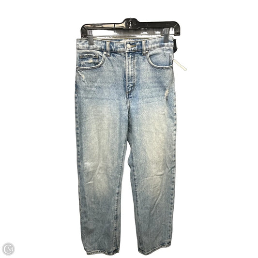 Jeans Straight By Loft In Blue Denim, Size: 2