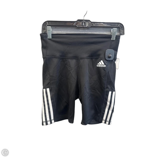 Athletic Shorts By Adidas In Black & White, Size: S