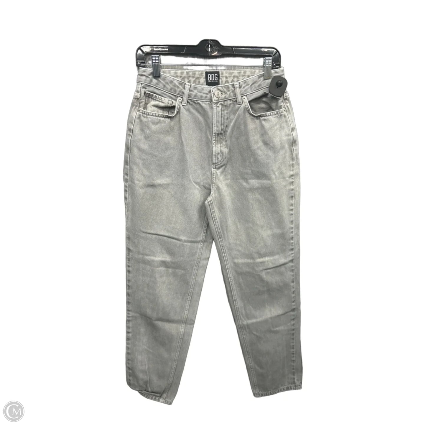 Jeans Cropped By Bdg In Grey Denim, Size: 6
