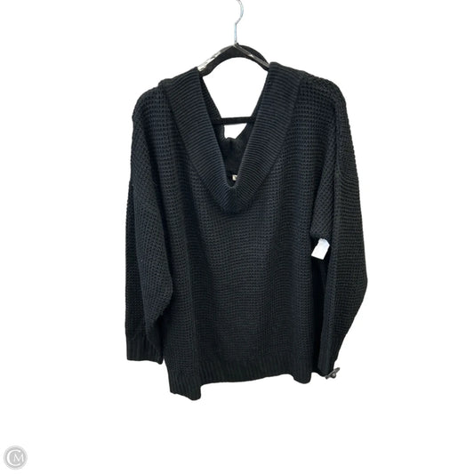 Sweater By Zenana In Black, Size: 1x