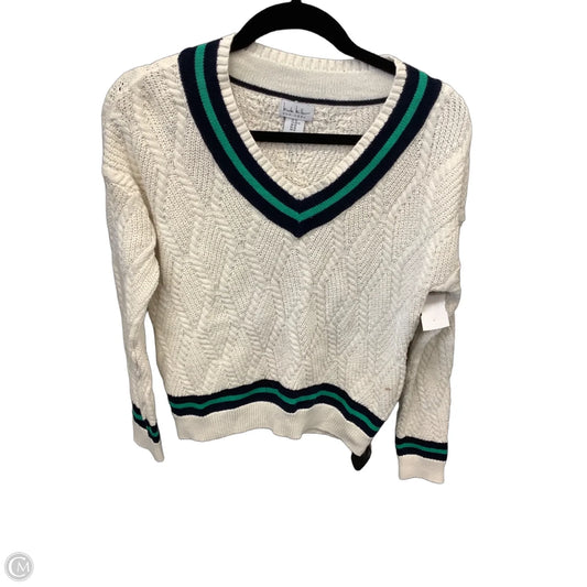Sweater By Nicole By Nicole Miller In Cream, Size: Xs