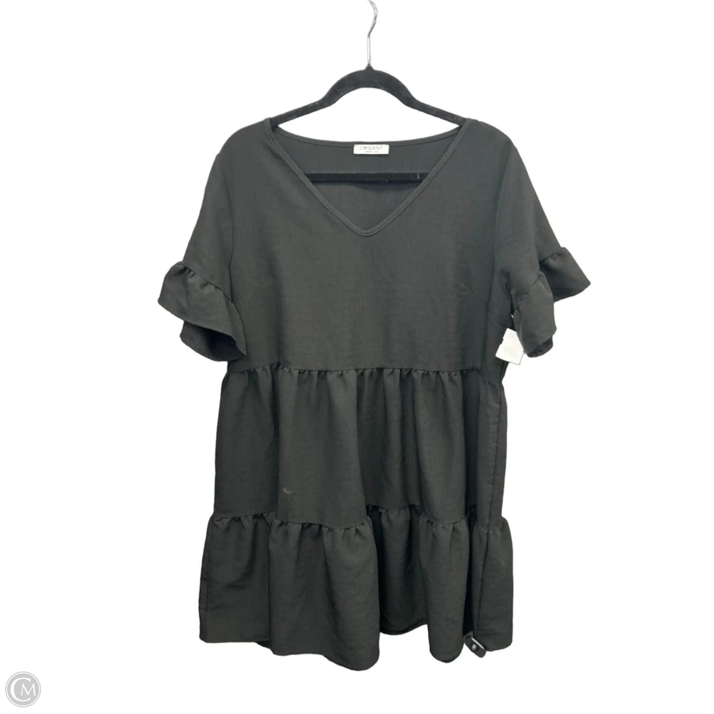 Dress Casual Midi By Clothes Mentor In Black, Size: L