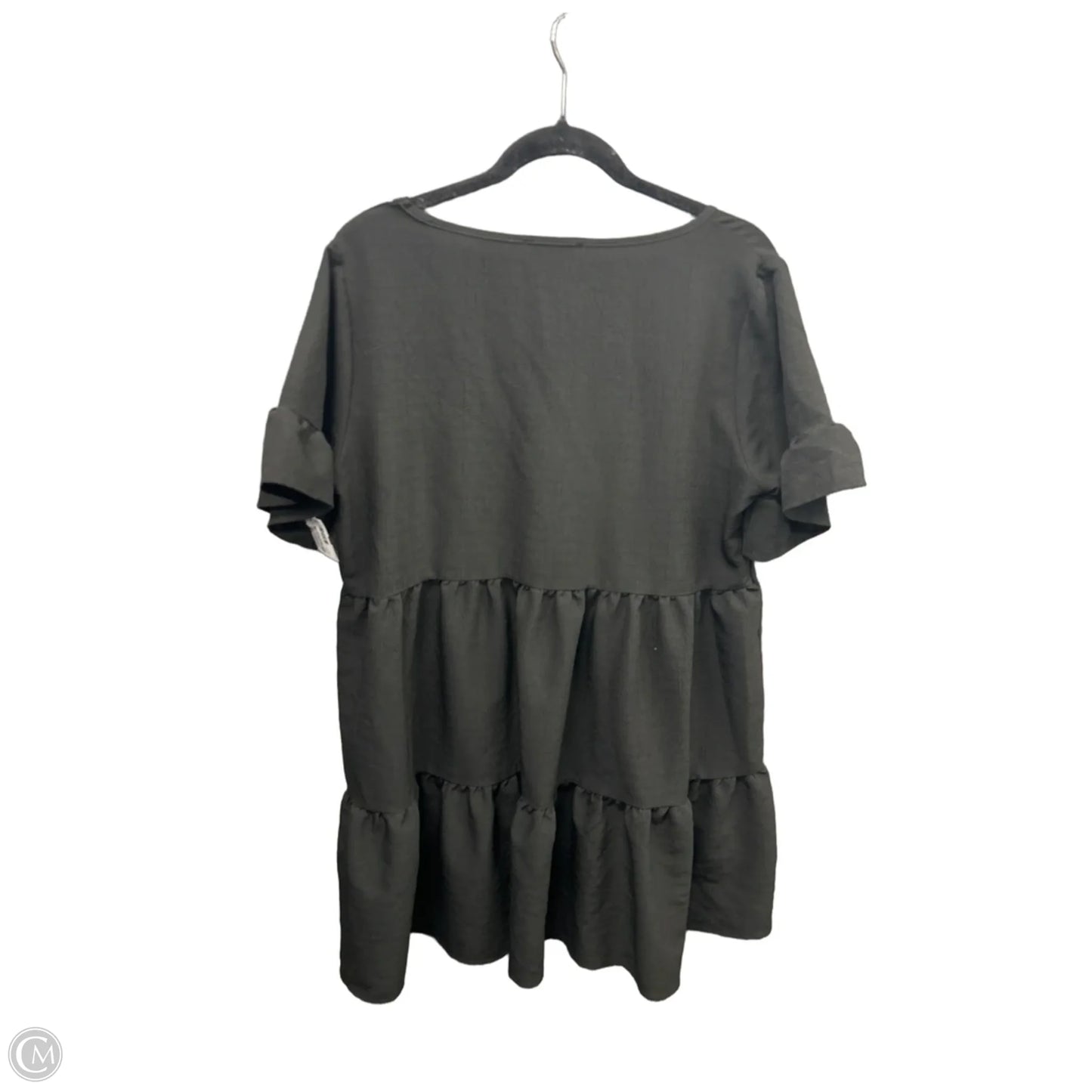 Dress Casual Midi By Clothes Mentor In Black, Size: L