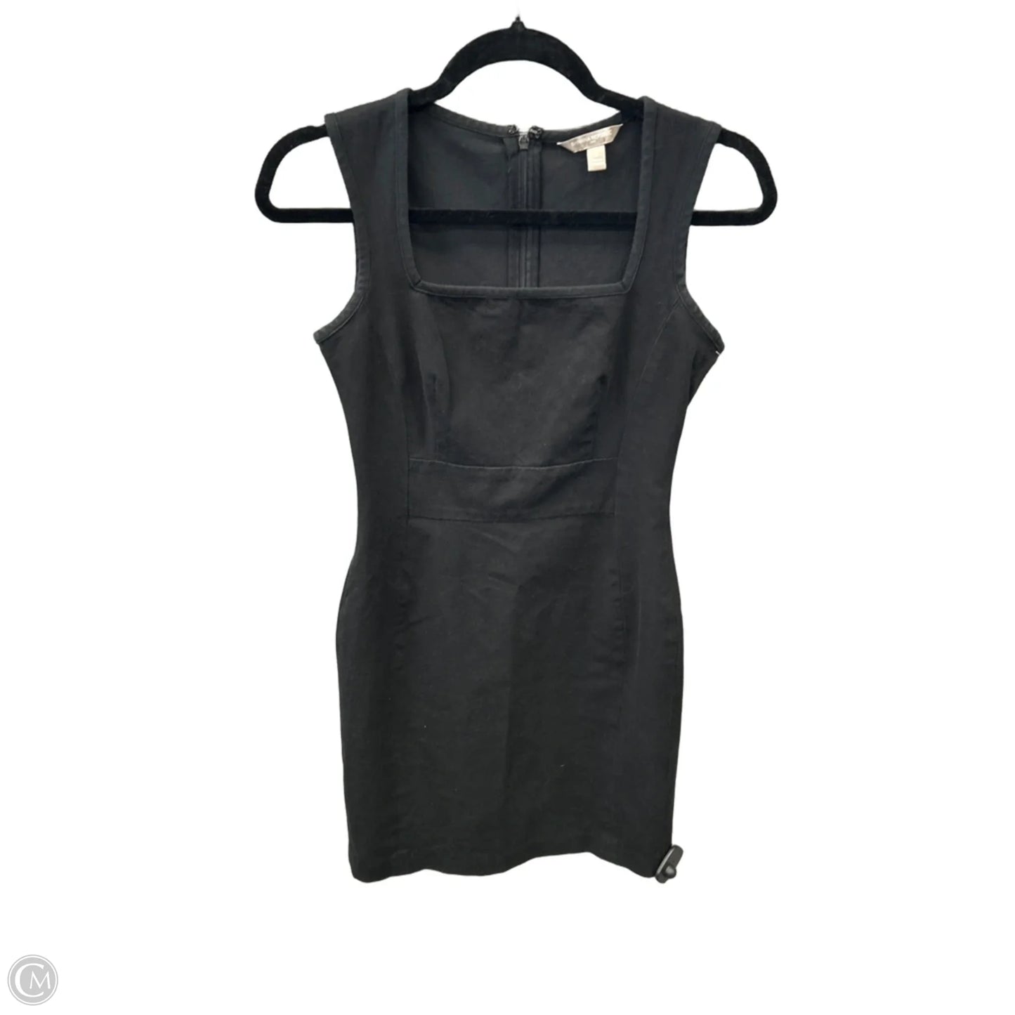 Dress Casual Midi By Banana Republic In Black, Size: Xs