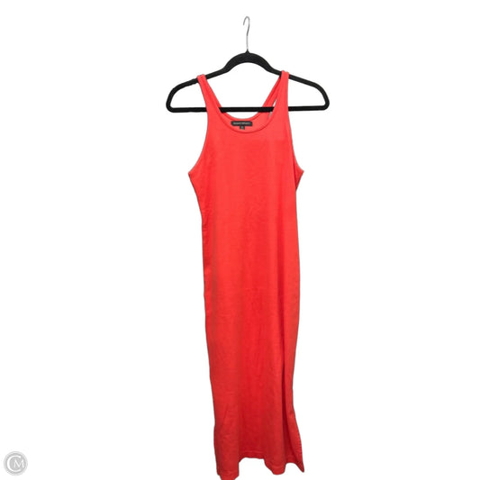 Dress Casual Midi By Banana Republic In Orange, Size: Xs