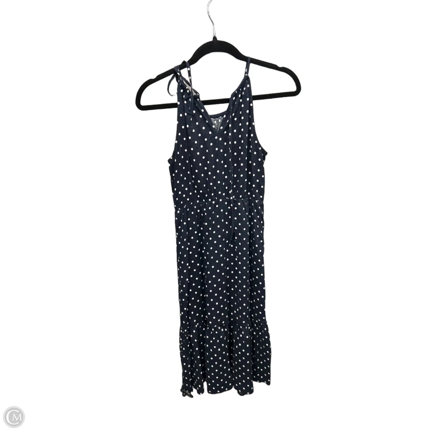 Dress Casual Midi By Banana Republic In Polkadot Pattern, Size: Xsp