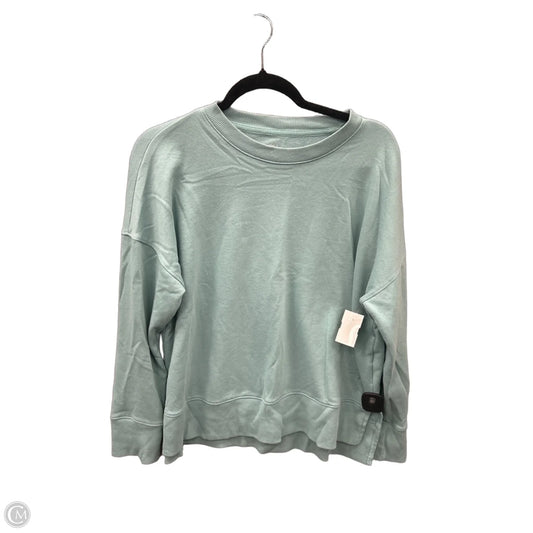 Top Long Sleeve By Time And Tru In Green, Size: L