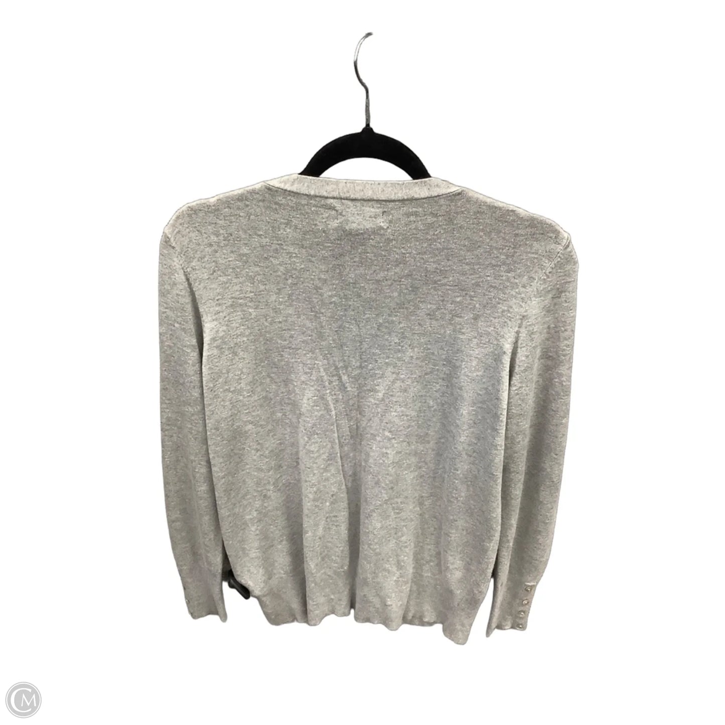 Top Long Sleeve By Kenneth Cole Reaction In Grey, Size: Xl