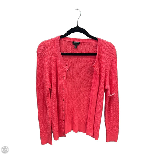 Cardigan By Talbots In Pink, Size: M