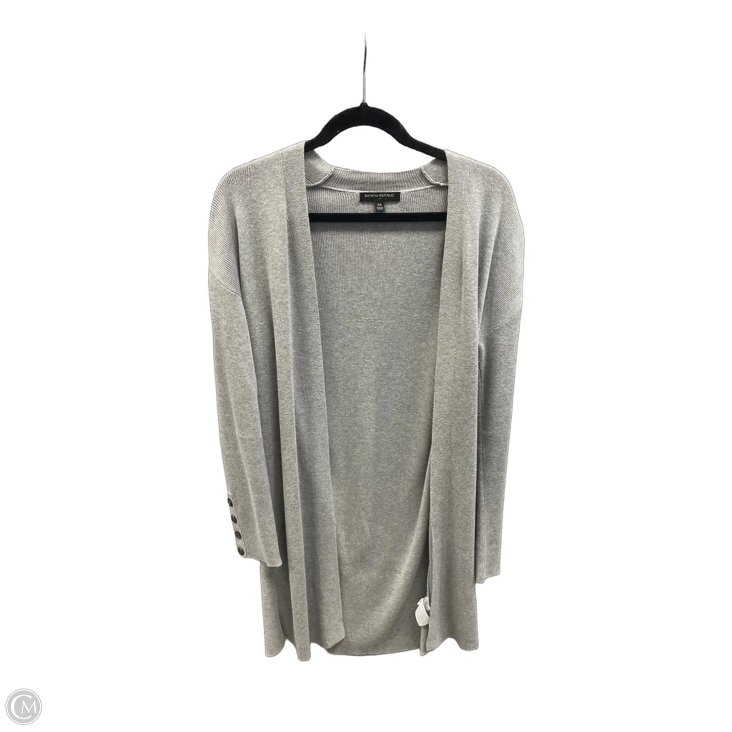 Cardigan By Banana Republic In Grey, Size: Xs