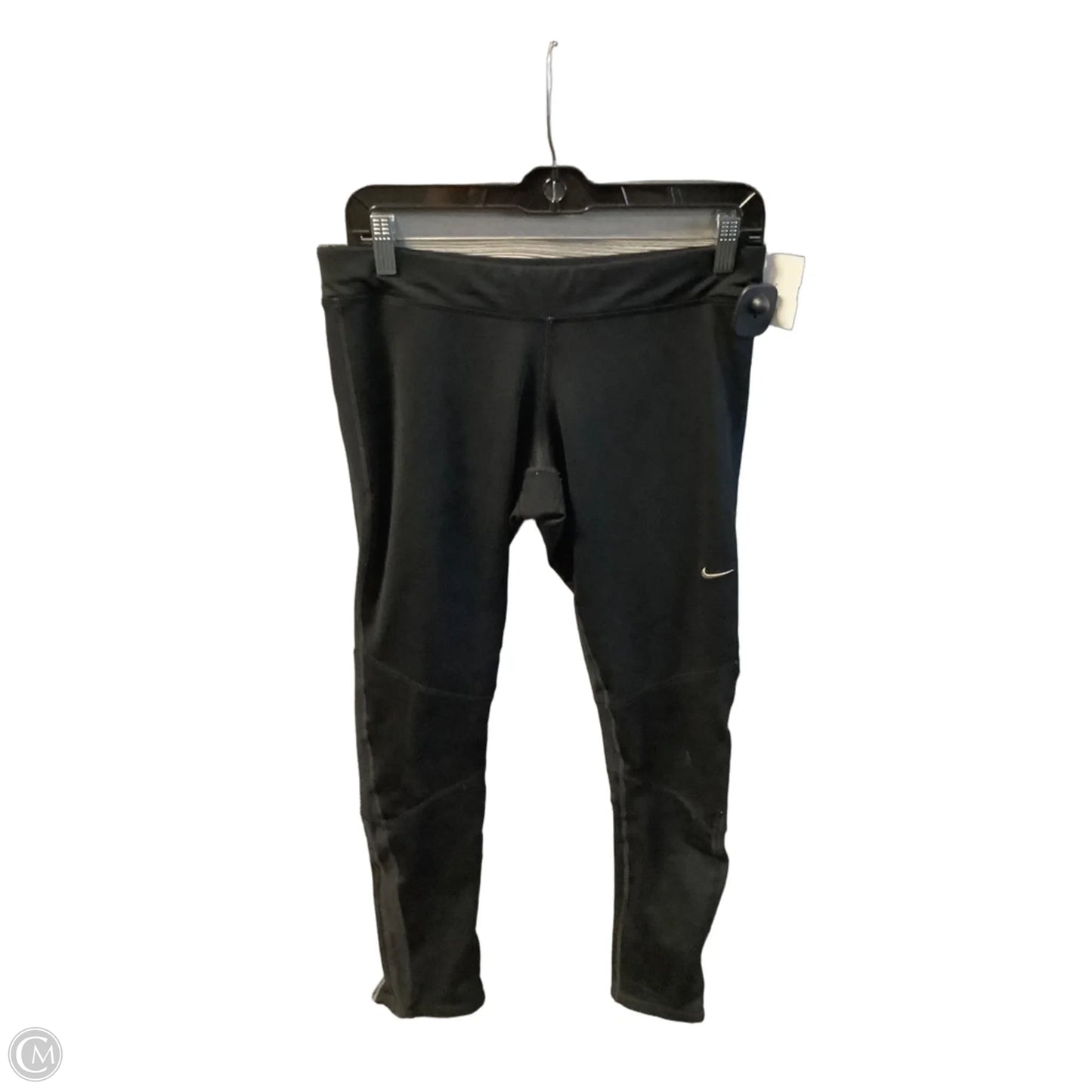 Athletic Leggings By Nike Apparel In Black, Size: L