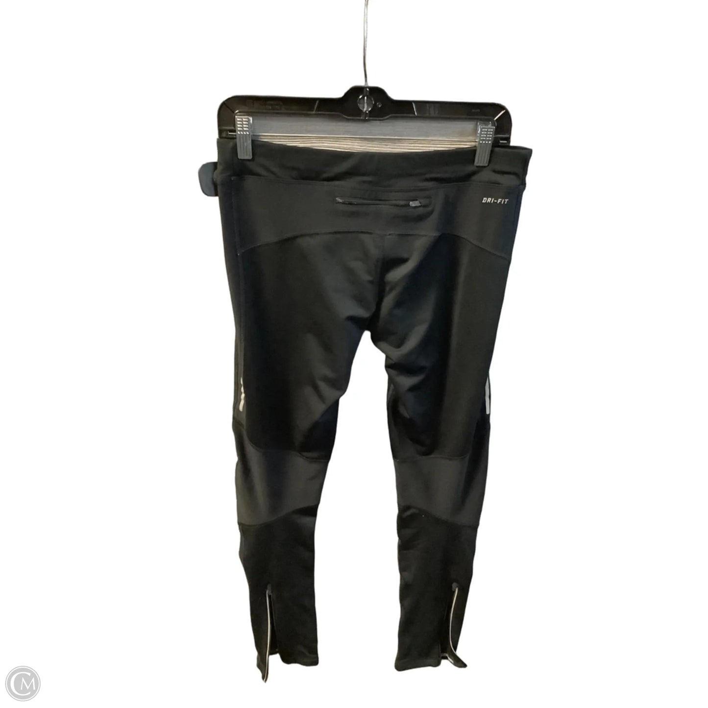 Athletic Leggings By Nike Apparel In Black, Size: L