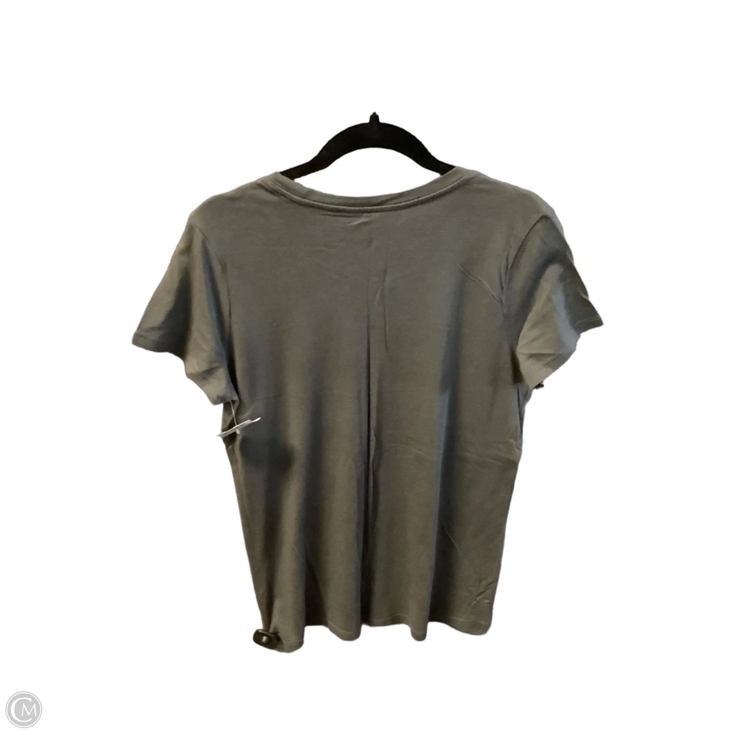 Top Short Sleeve By Gap In Grey, Size: L