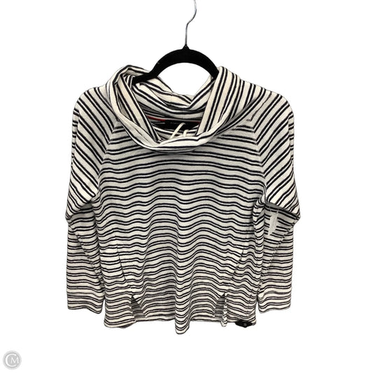 Top Long Sleeve By Tommy Hilfiger In Striped Pattern, Size: M