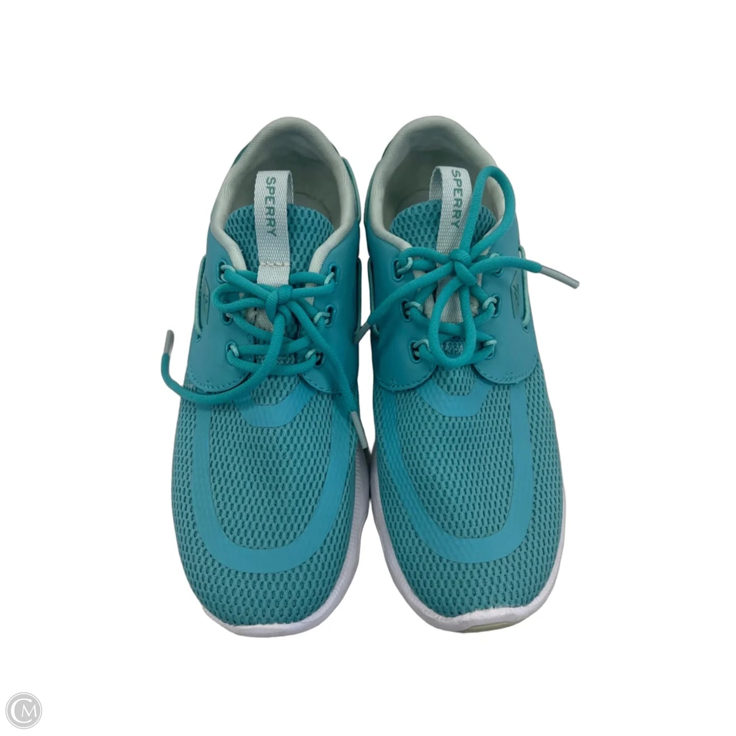 Shoes Athletic By Sperry In Green, Size: 7.5
