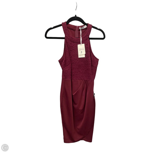 Dress Casual Midi By Clothes Mentor In Red, Size: M