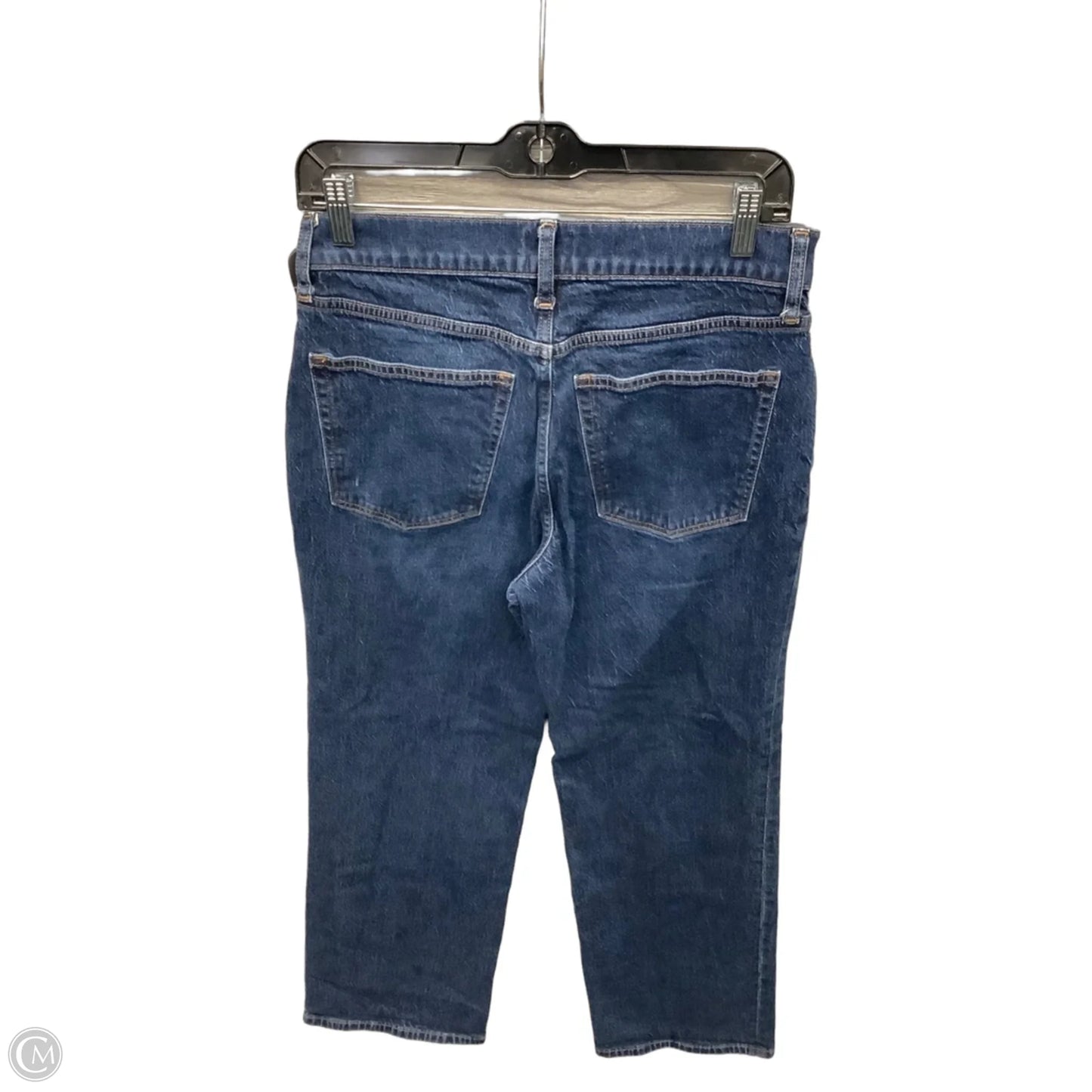 Jeans Wide Leg By J. Crew In Blue Denim, Size: 4