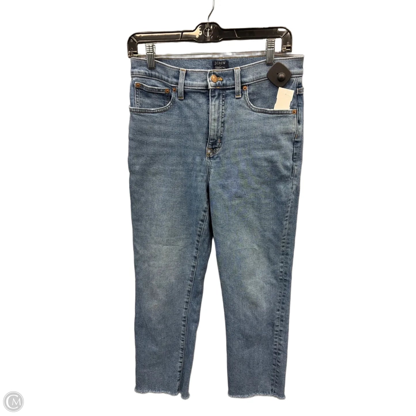 Jeans Straight By J. Crew In Blue Denim, Size: 6