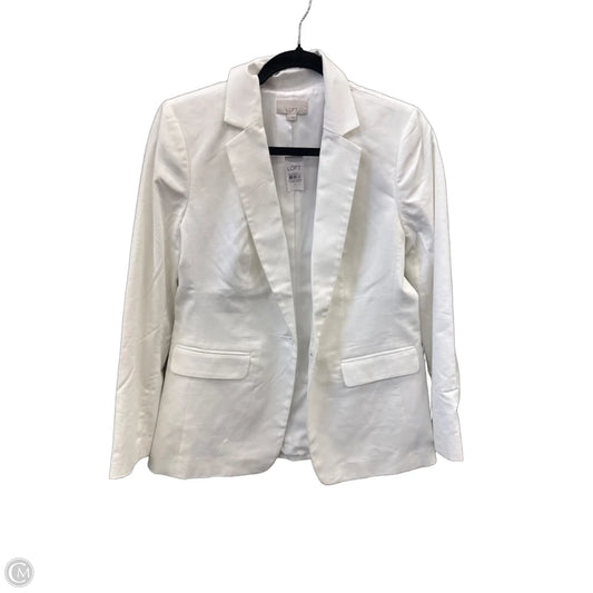 Blazer By Loft In White, Size: S