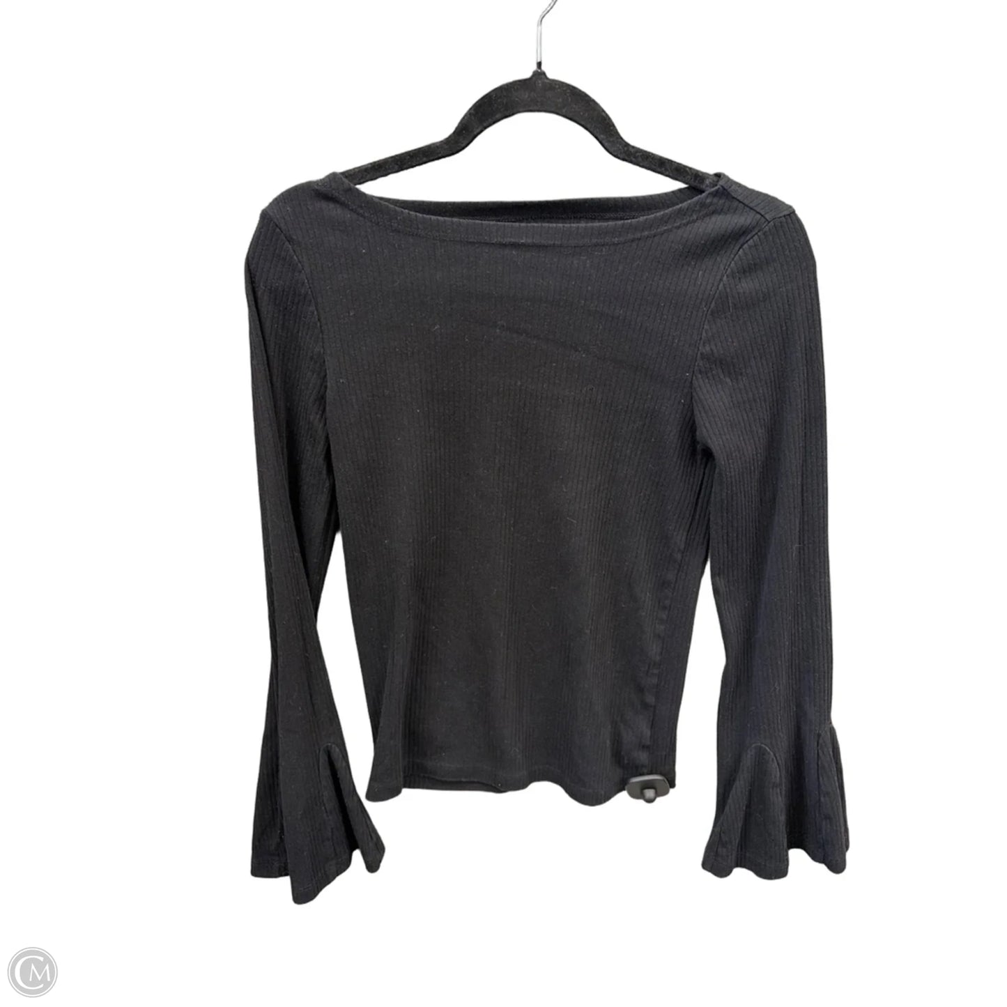 Top Long Sleeve By Gap In Black, Size: S