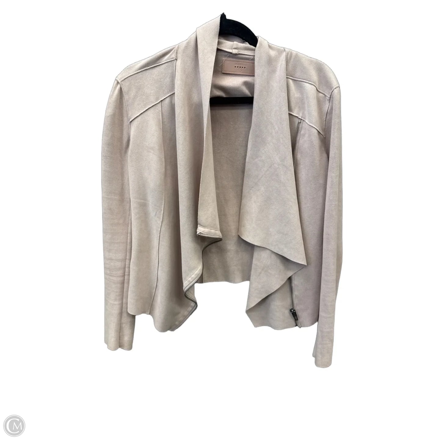 Top Long Sleeve By Banana Republic In Blue & Grey, Size: M