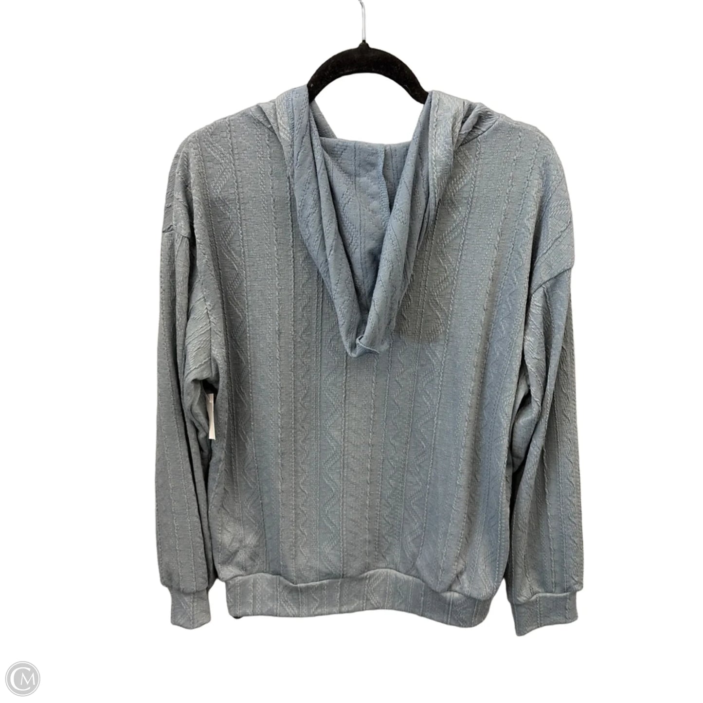 Top Long Sleeve By Shein In Blue, Size: S
