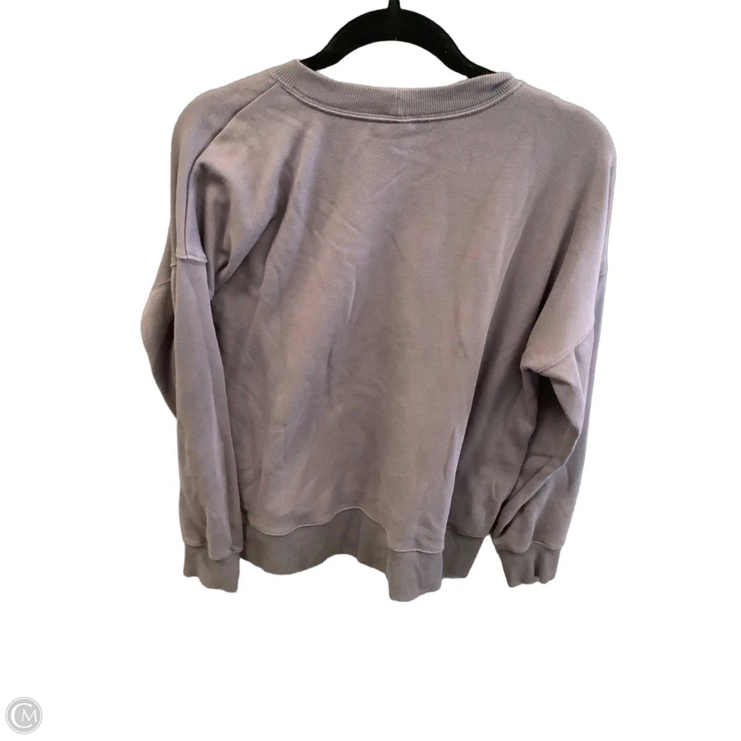 Sweatshirt Crewneck By Kirkland In Purple, Size: M