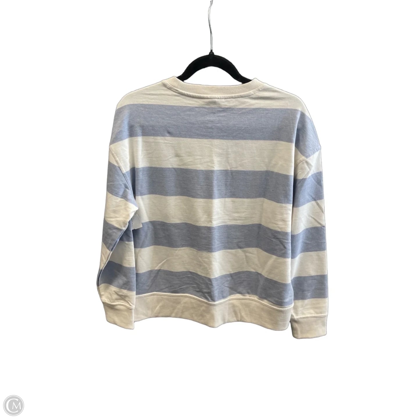 Top Long Sleeve By Universal Thread In Striped Pattern, Size: M