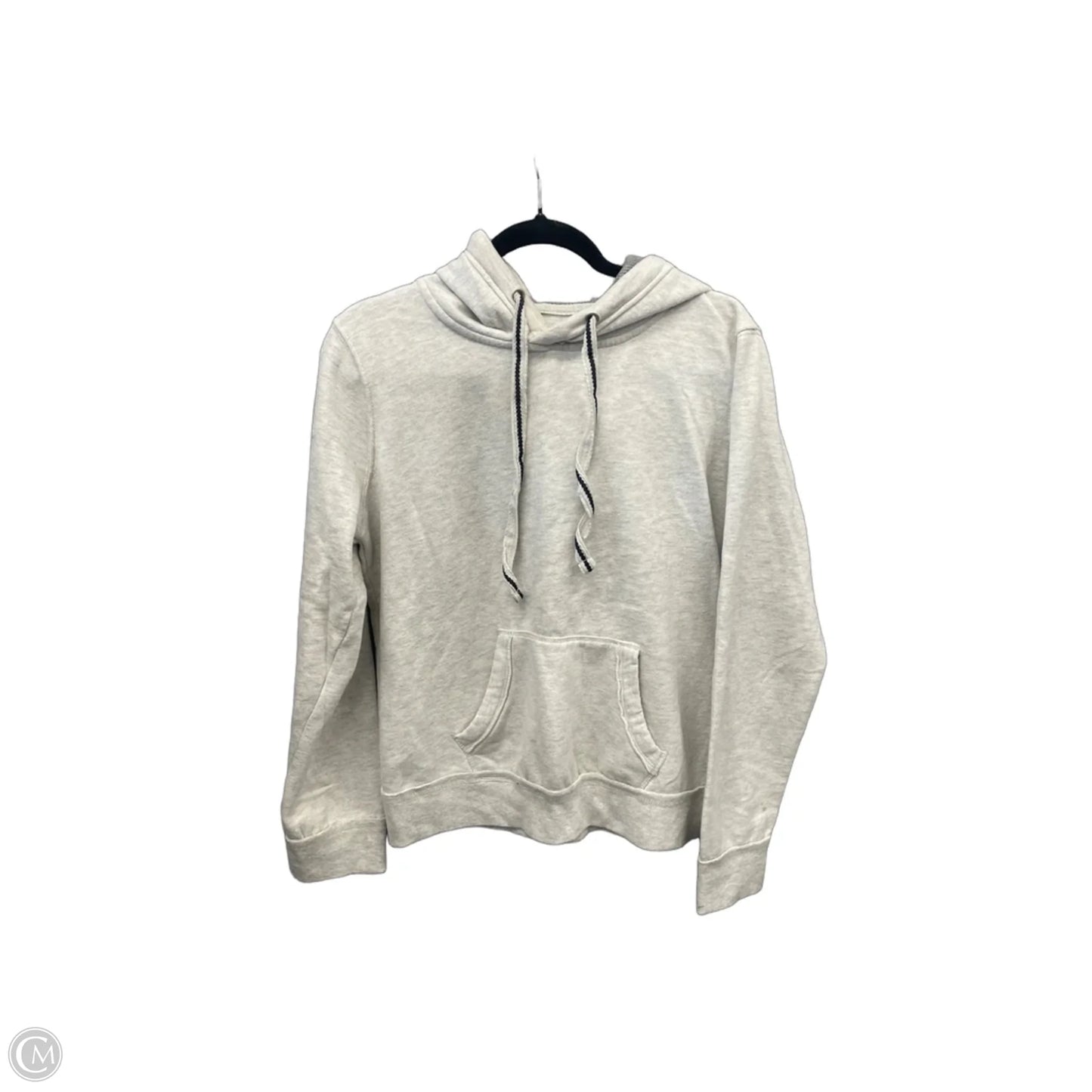 Sweatshirt Hoodie By Clothes Mentor In Grey, Size: L