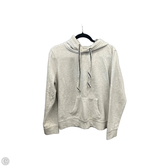 Sweatshirt Hoodie By Clothes Mentor In Grey, Size: L